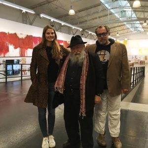 Hermann Nitsch und Julian Schnabel zu Besuch im #nitschmuseum 🤩 . . . #hermannnitsch #julianschnabel #museum #modernart...