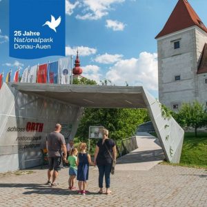 25 Jahre Nationalpark Donau-Auen: 2002. Die Entscheidung, das Besucherzentrum des Nationalpark Donau-Auen im Schloss Orth an der...