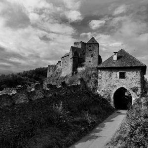 #Hardegg #Austria #sights #castle #view #blackandwhitephotography Burg Hardegg