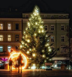 Austria 🇦🇹 2700 Wiener Neustadt Hauptplatz * #austria #visitaustria #niederösterreich #loweraustria #visitloweraustria #wienerneustadt #hometown #hauptplatz #weihnachten #christmas...