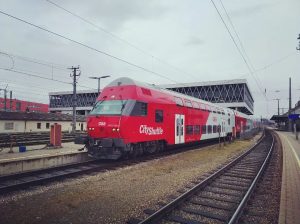 🇦🇹 Поїзд 86-33 106-4 CityShuttle сполученням Кремс-на-Дунаї - Відень |Станція 