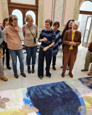 RÜCKBLICK auf unseren Kunstsalon am Sonntag mit Cäcilia Falk. Die Malerin und ehemalige Rainer-Schülerin hat uns über...