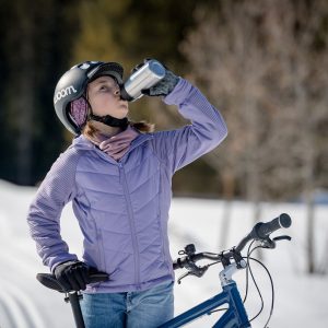 *Takes a big gulp* R u team bidon or bike bottle? Team water, warm fruit tea, or...