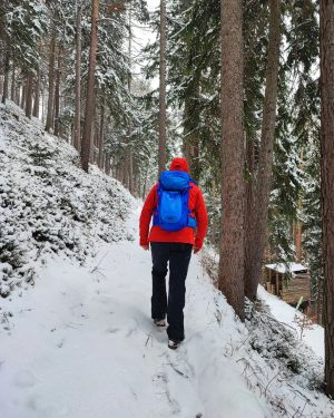 Unterwegs... Zwischendurch wieder im Winter #gelllernpass #winter #snow #semmering #sportlandniederösterreich #niederösterreich #ortovox #rucksack - Semmering, Austria