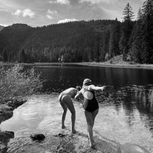 Immer gern draußen !! our lovely sunday hike and my first swim in ...
