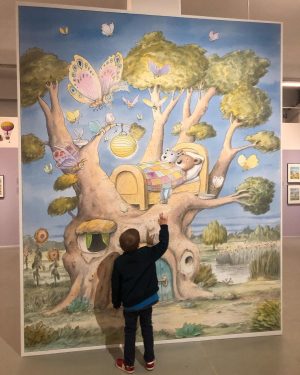 Im Karikaturmuseum Krems wurde dem wunderbaren Kinderbuchautor Erwin Moser eine Ausstellung gewidmet. 📖🖋️❤️ Es gibt viele Illustrationen...