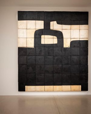 Eduardo Chillida’s mural G-56 from 1985 is special. It consists of 72 tiles each weighing around 30...